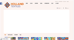 Desktop Screenshot of hollandtextiles.com