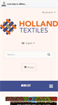 Mobile Screenshot of hollandtextiles.com